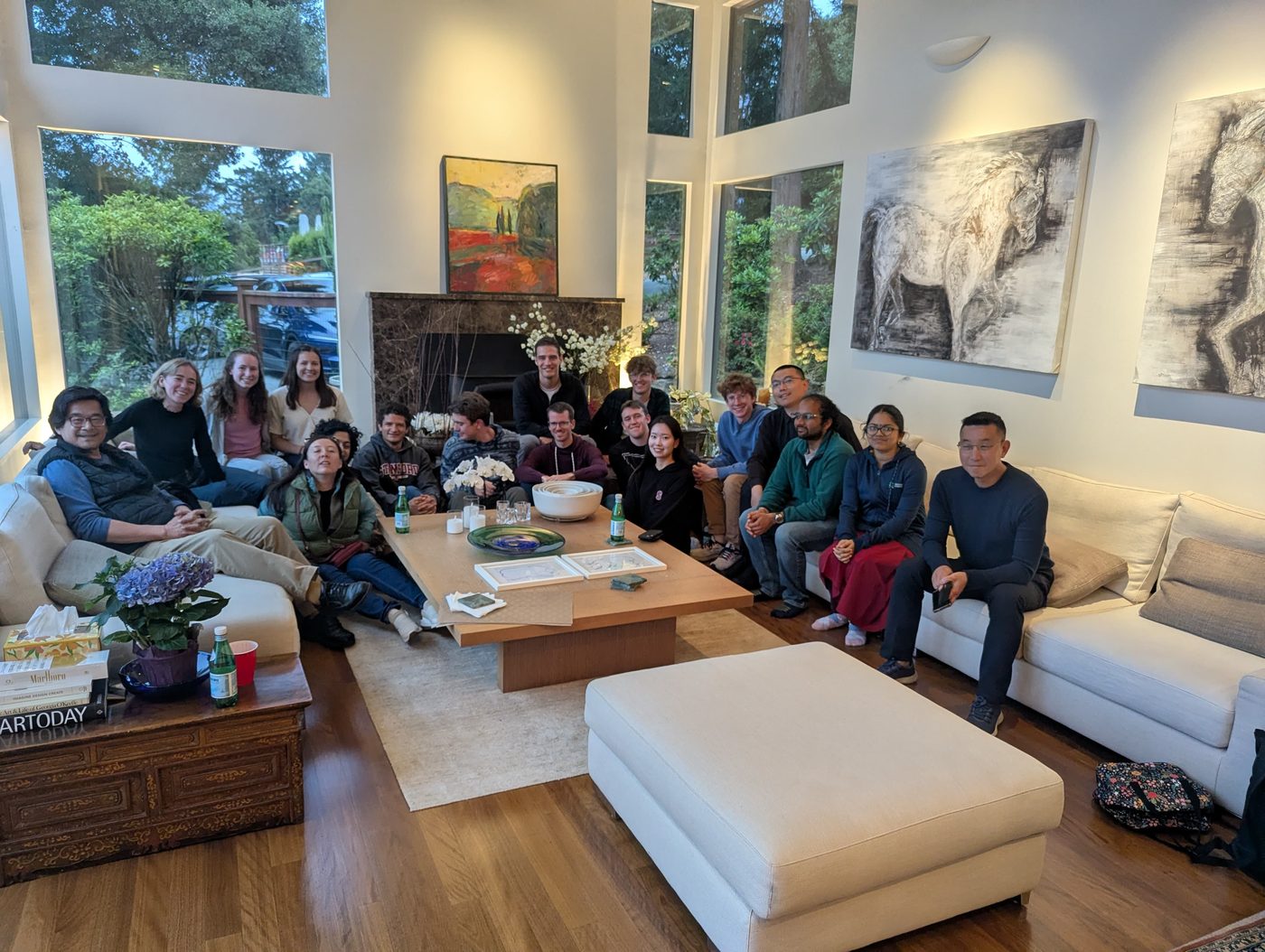 With the Hai Wang group at Stanford.